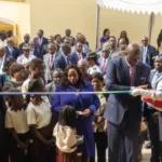 Inauguration de l'établissement scolaire « Jean Noé Ndinga » à Ozoungué par le Chef de l'État